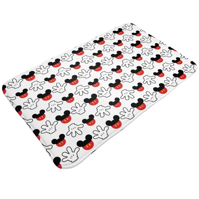 Custom Mickey Mouse Cartoon Animation Tv Front Floor Door Entrance Mats Indoor Kitchen Bathroom Doormat Garden Carpet Rug