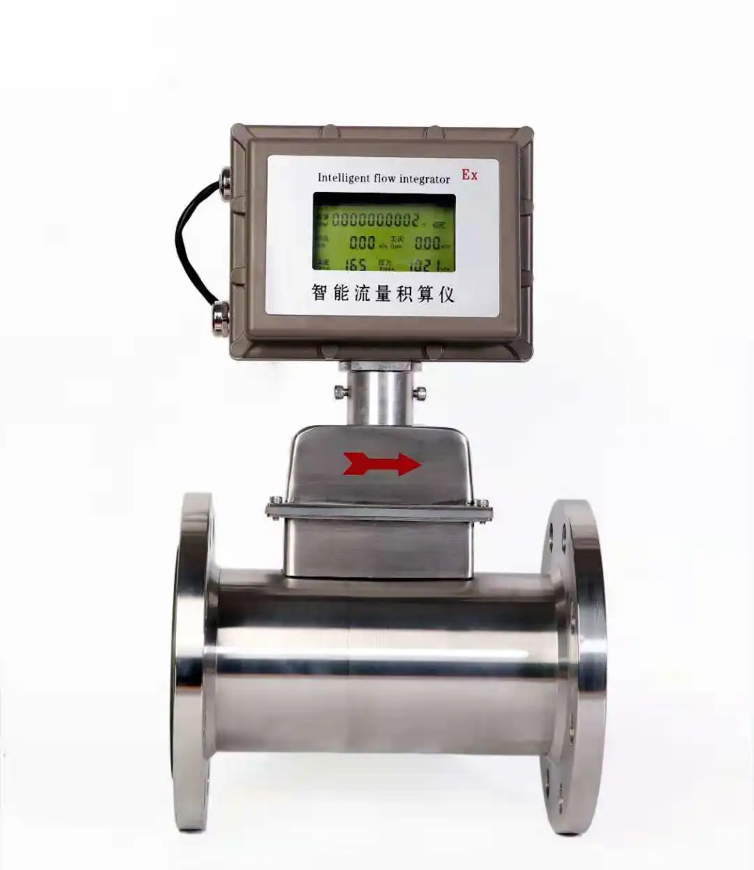 

LWQ RS485 Pulse Output Modbus Closed Pipe Flow Meter Original Turbine Flowmeter Intelligent Flow Integrator