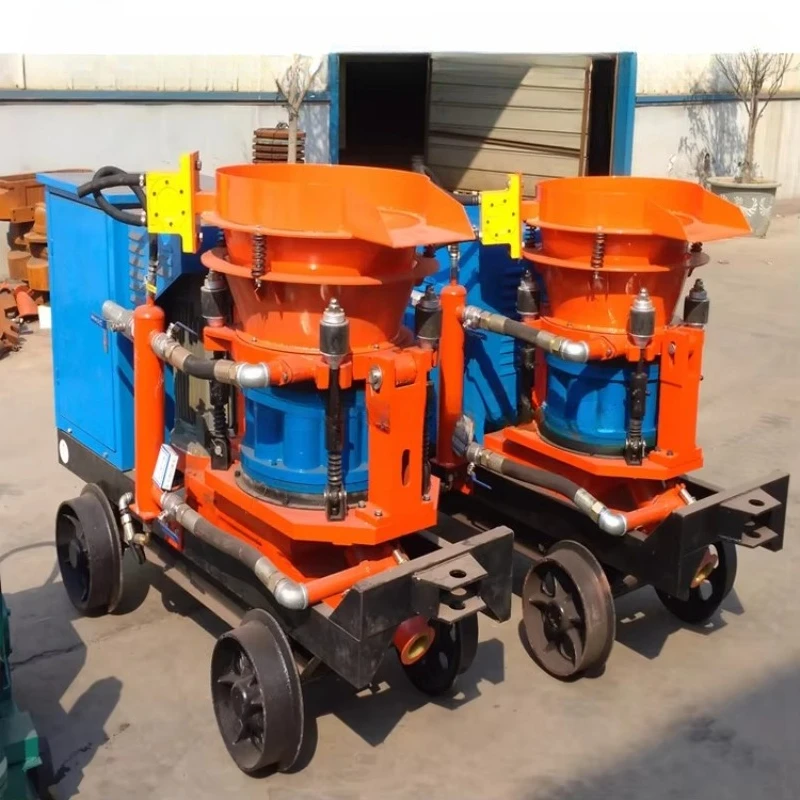 

Handy Small Shotcrete Machine Lightweight Concrete Spraying Plastering Machine Ideal for Emergency Repair Works