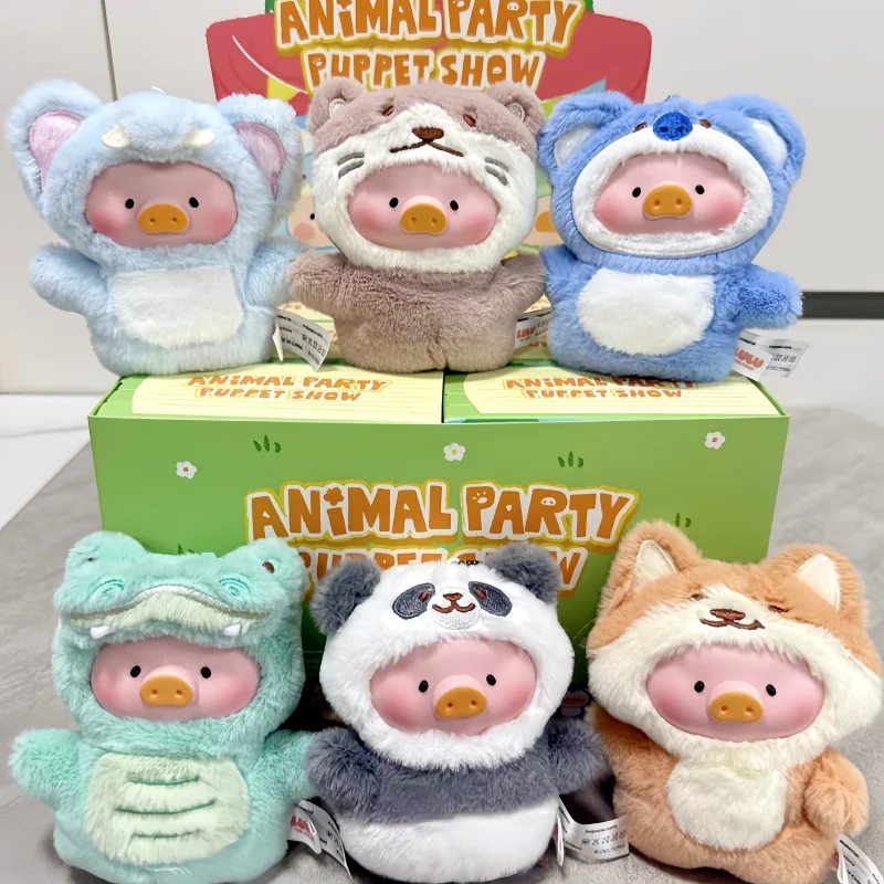 

Lulu The Piggy Animal Party Forest Theatre Blind Box Cute Piggy Vinyl Surprise Bag Elephant Anime Doll Surprise Bag Toys Gift
