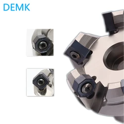 Double-sided 8 angle 45 degree 50 63 80 heavy-duty milling cutter for ONMU050505 or SNMU1305 SNGX120512 series carbide insert