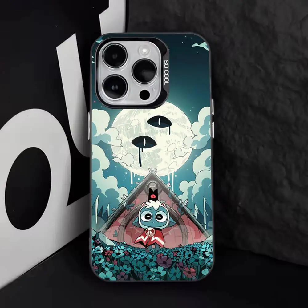 Game Cult Of The L-Lamb Phone Case For iPhone 17,16,15,14,13,12,11,Pro,Max,Plus,E,Air,Mini Black Tpu Cover