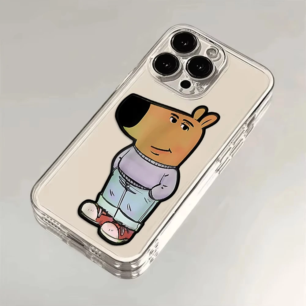 INS أنا مجرد رجل البرد جراب هاتف آيفون 16 15 14 13 12 11 برو ماكس XR X XS 13 12 غطاء صغير ناعم واضح #6