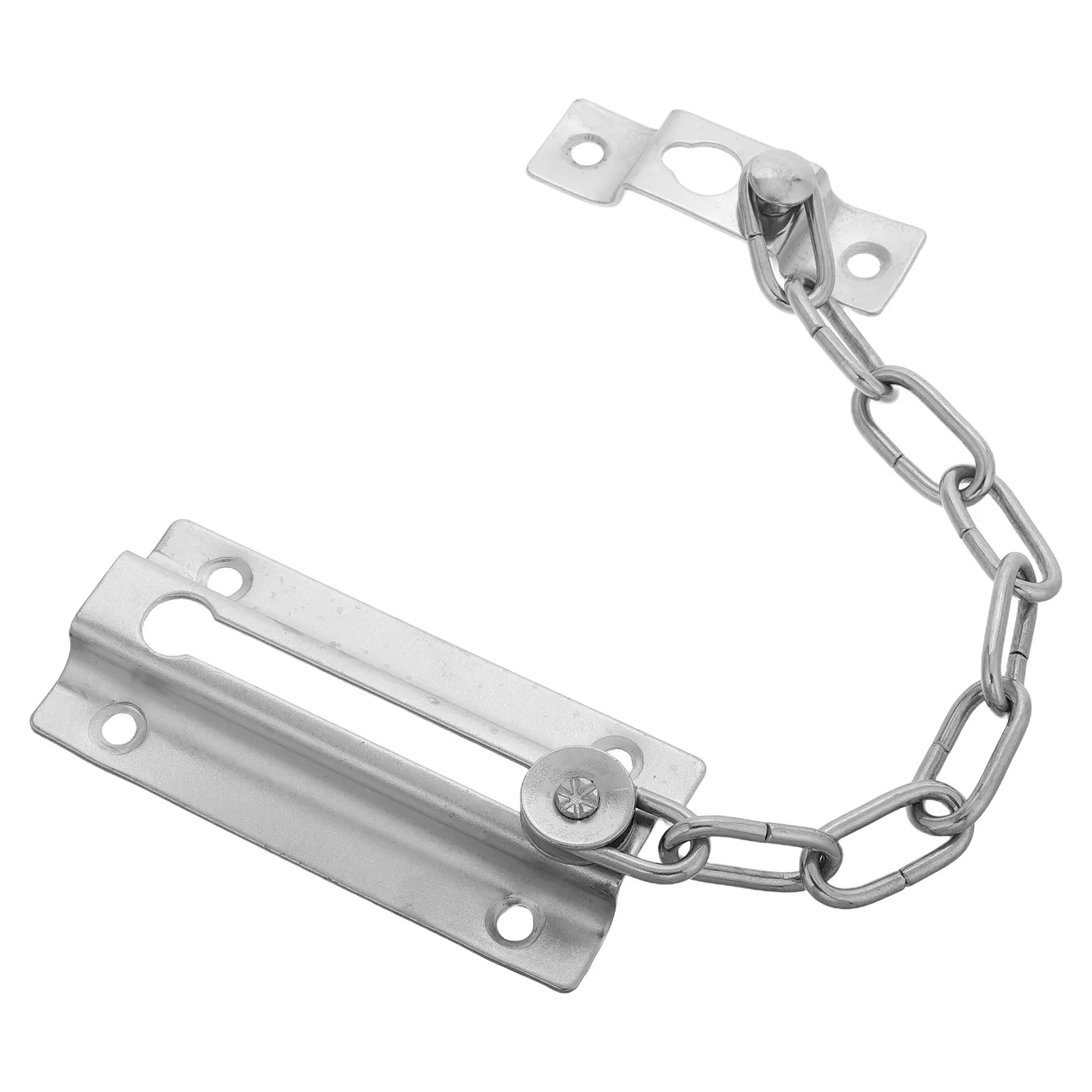 

Цепной замок из нержавеющей стали для дверей, усиленная противоугонная защелка для входных и межкомнатных дверей, цепь безопасности для защиты детей и домашних животных