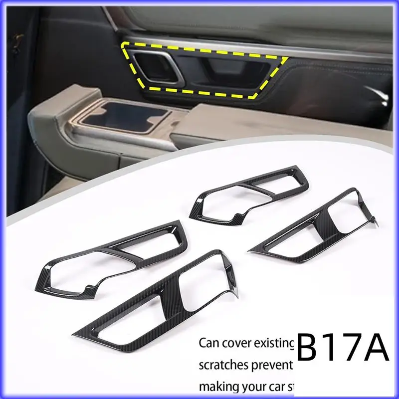 

BT-Car Inner Door Handle Bowl Cover Protector Trim For Rivian R1T R1S 2022 2023 2024 Accessories