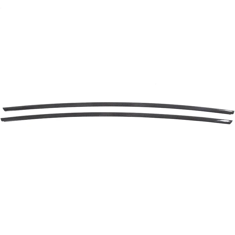 진짜 탄소 섬유 창 트림 외부 장식 스티커, 자동차 개조 액세서리, 쉐보레 콜벳 C6 2005-2013