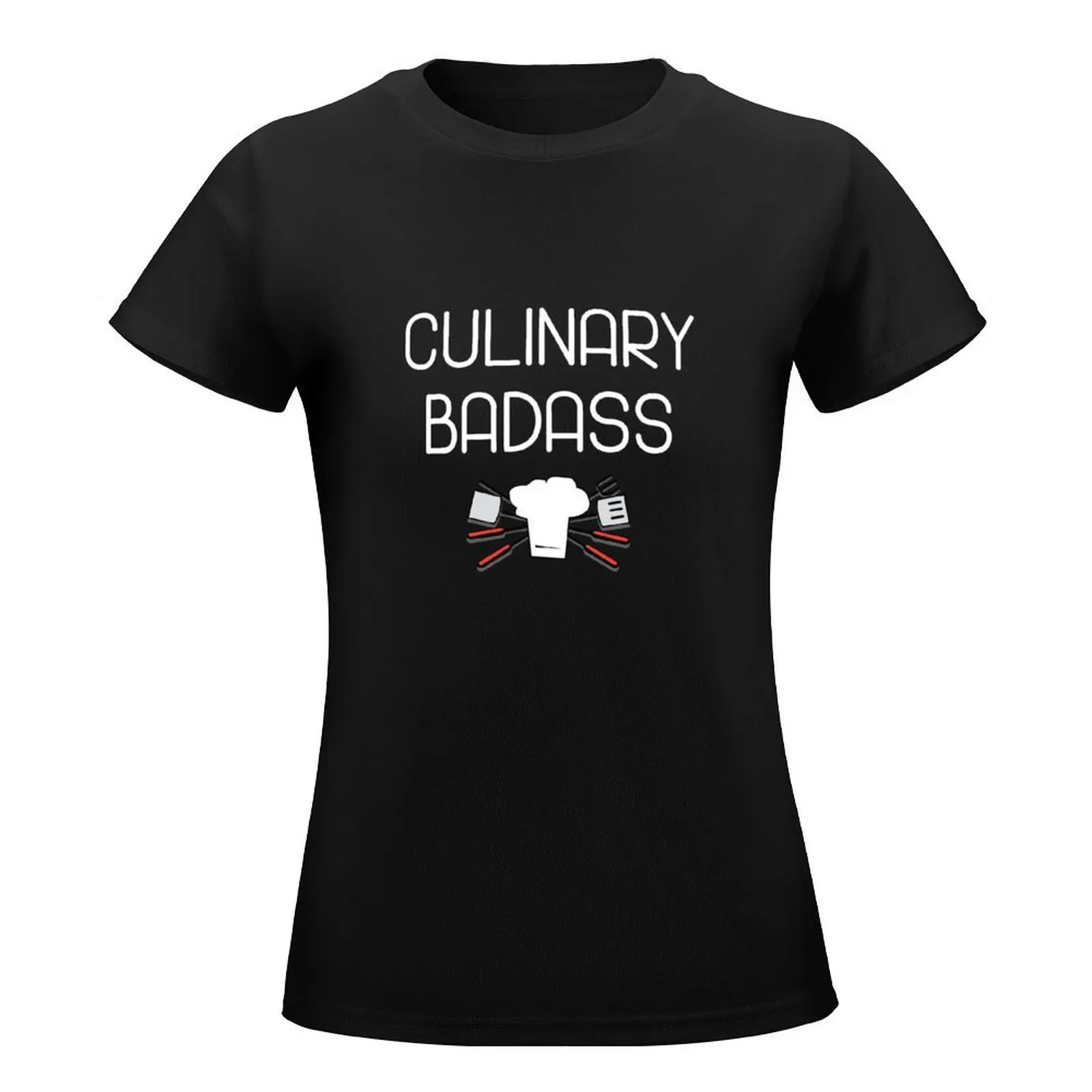 Culinary Badass Funny Chef Cooking Cook Gift T-Shirt aesthetic clothes tees summer top T-shirt Women