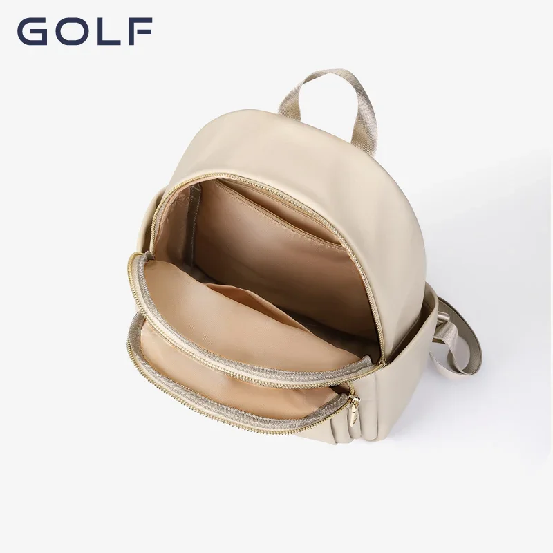 GOLF Mini Backpack Women Retro Small Travel Bag Ladies Nylon Waterproof Small Commuter Backpack Trendy Fashion Daily Female Bags