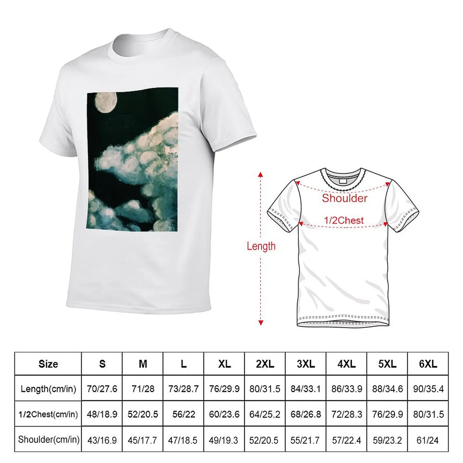 تي شيرت Night Sky No Polaroid تي شيرت للرجال من القطن تي شيرت مخصص