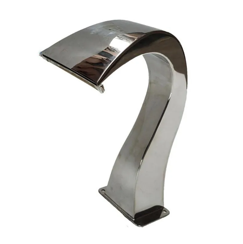 

Factory Wholesale Stainless Steel Water Curtain Swim Spa Pool Cascade Spillway Swimming Pool Fountain Waterfall