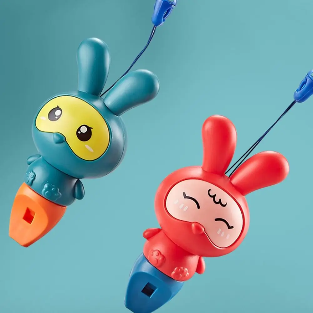 Telescopi binoculari per bambini rimovibili con un fischietto Esplorazione scientifica Telescopi per conigli Telescopio per bambini in plastica per cartoni animati