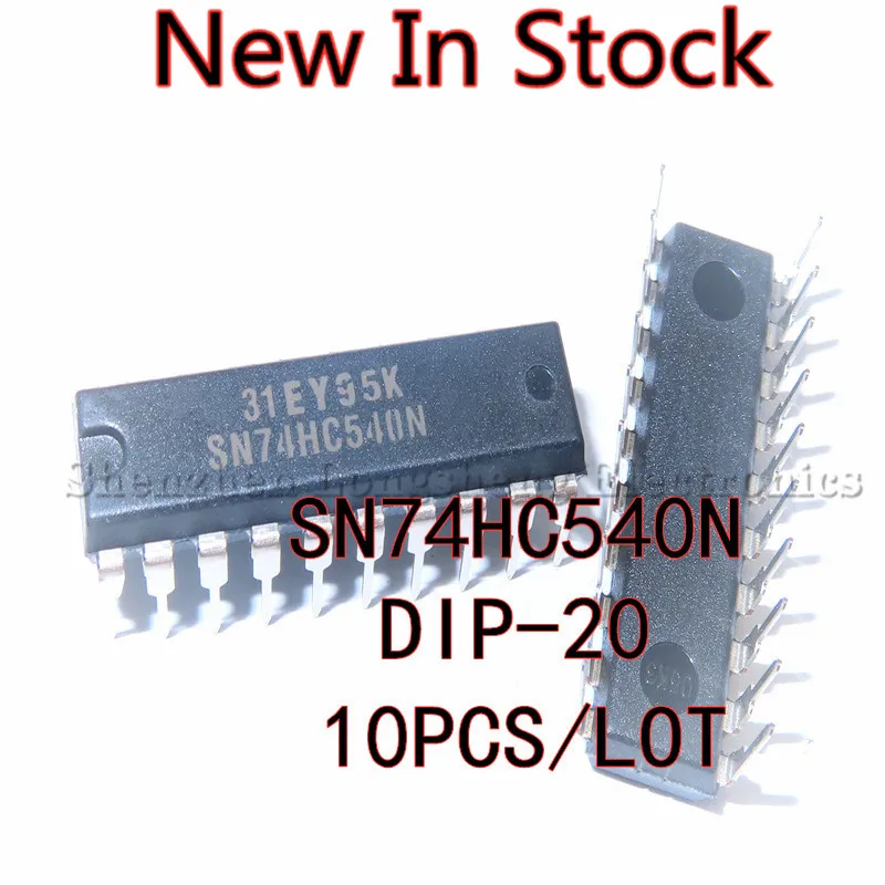 10PCS/LOT NEW SN74HC540N 74HC540 DIP-20 Tristate Buffer Genuine Specials  In Stock