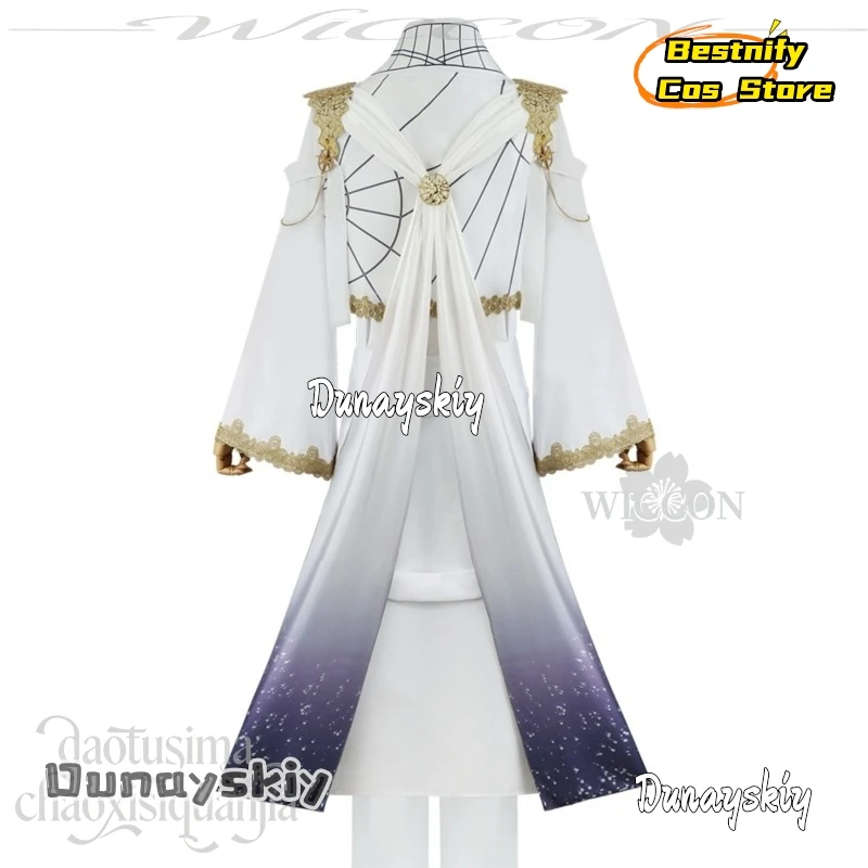 Bestnify@Juego de anime Idolish7 TRIGGER Revale Mezzo Zool Edición de revista del décimo aniversario Ropa Cosplay Kujo Tenn Traje blanco.