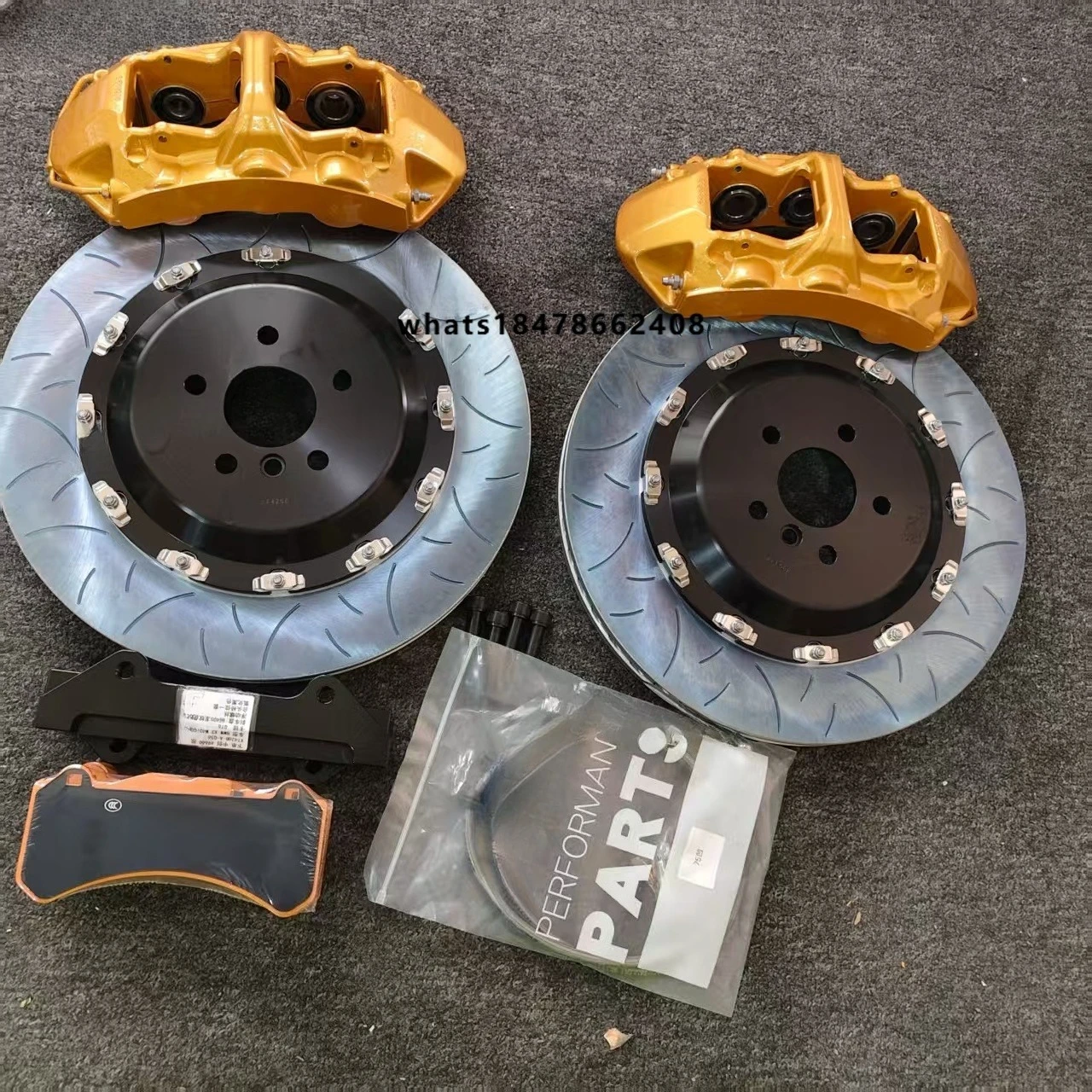 

Upgrade Front Wheel 6 Piston Brake System Brake Caliper Kit for Tank 300 400 500 700 Hi4-T