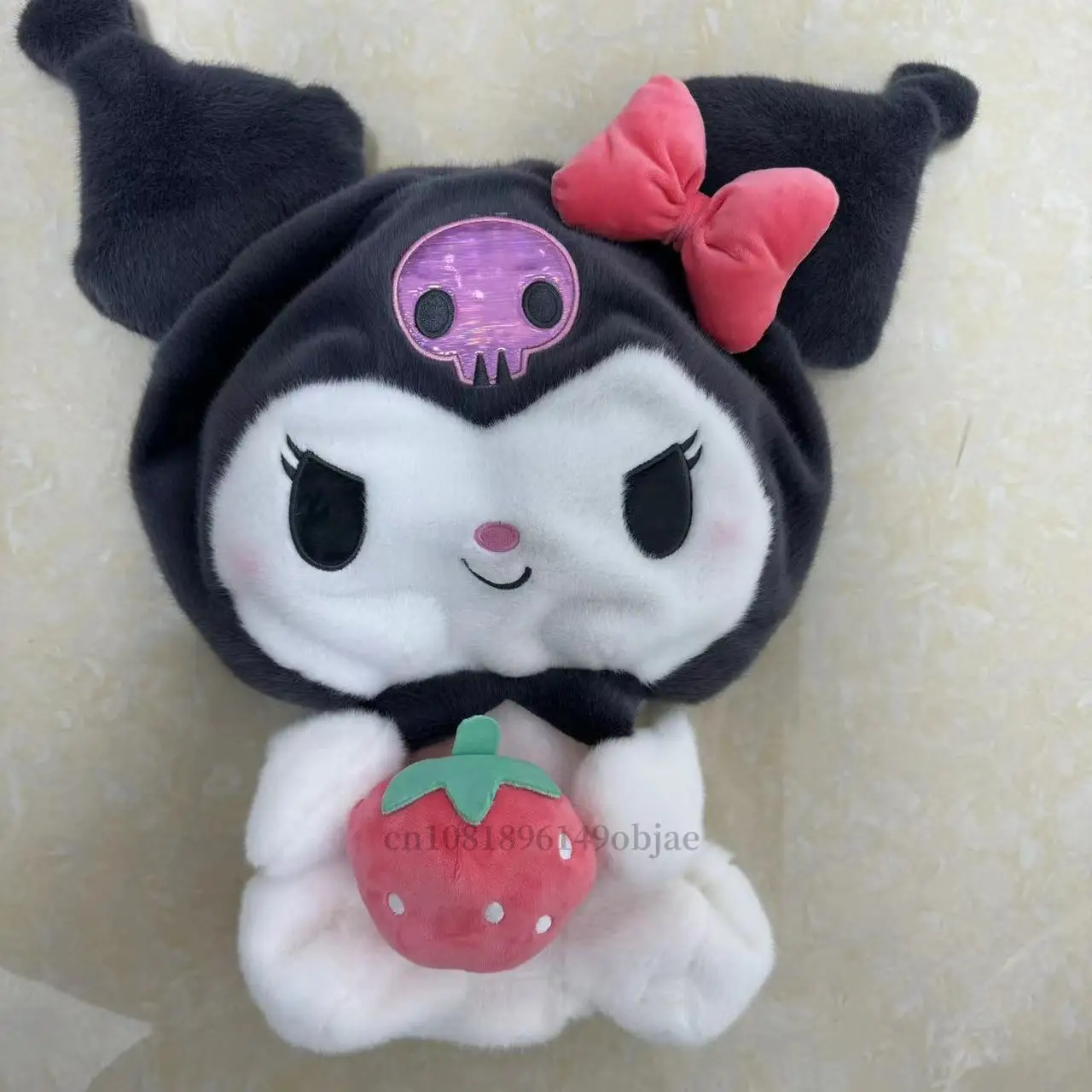 100cm Super Big Size Sanrio Kuromi Cartoon Plush leather case Plush Toy Doll My Melody Stuffed Animal leather case Gift Plushies