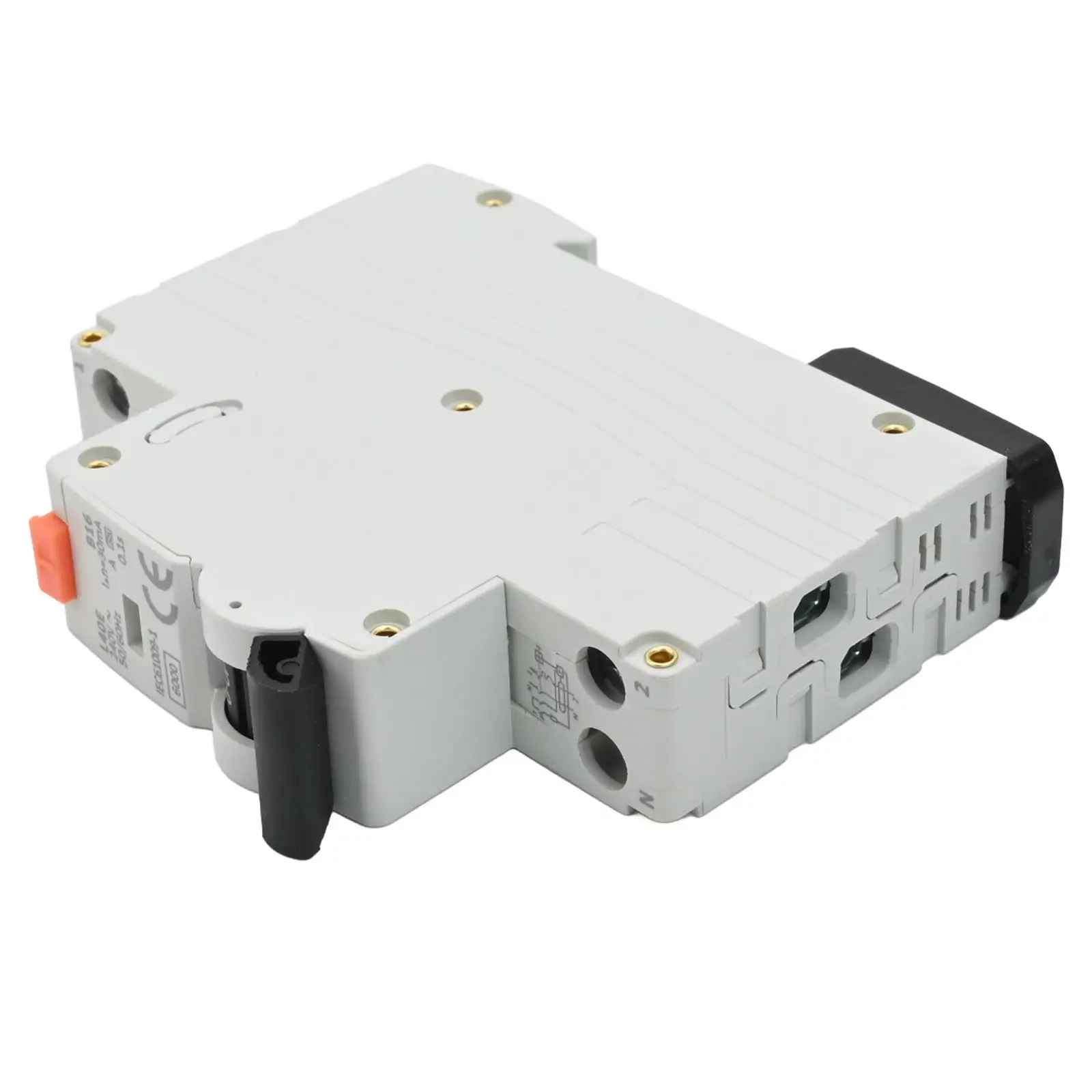 

Прочная конструкция Автоматический выключатель RCBO номиналом на 16 А с механизмом быстрого запущения для повышенной безопасности