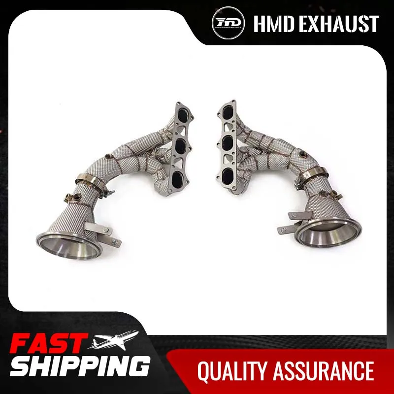 

HMD Exhaust System High Flow Performance Headers for Porsche 911 992 GT3 4.0T 2021+ Manifold With Heat Shield