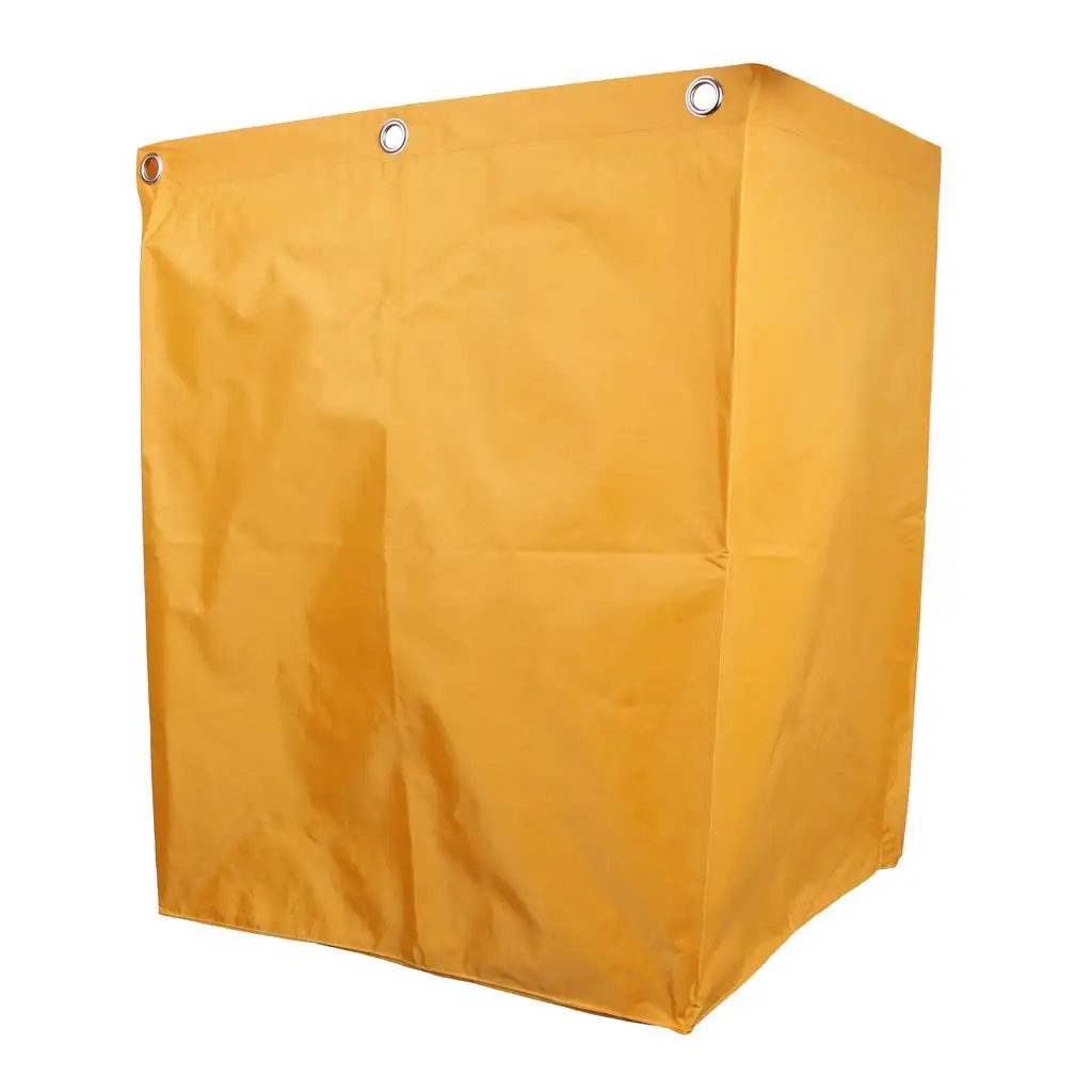 Laundry Cart Basket Bag Durable Oxford Cloth Cleaning Cart Replacement for Janitorial Property Service Collecting Waste