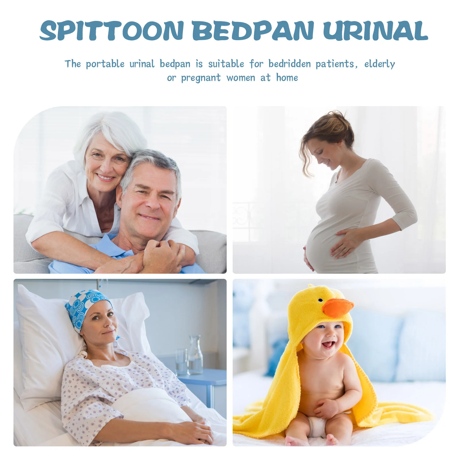 1 Zestaw Wytrzymały Plastikowy Pisuar Kompaktowy Podkładka Pod Sedes do Treningu Uzwojenia Mocna Nośność Pisuar dla Dorosłych