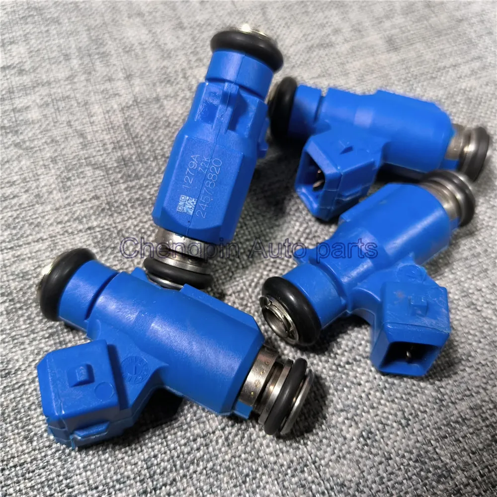 4X Fuel Injector OEM 24578820 FJ10741 For Chevrolet Cobalt Corsa Prisma Onix Astra Vectra 1.4L