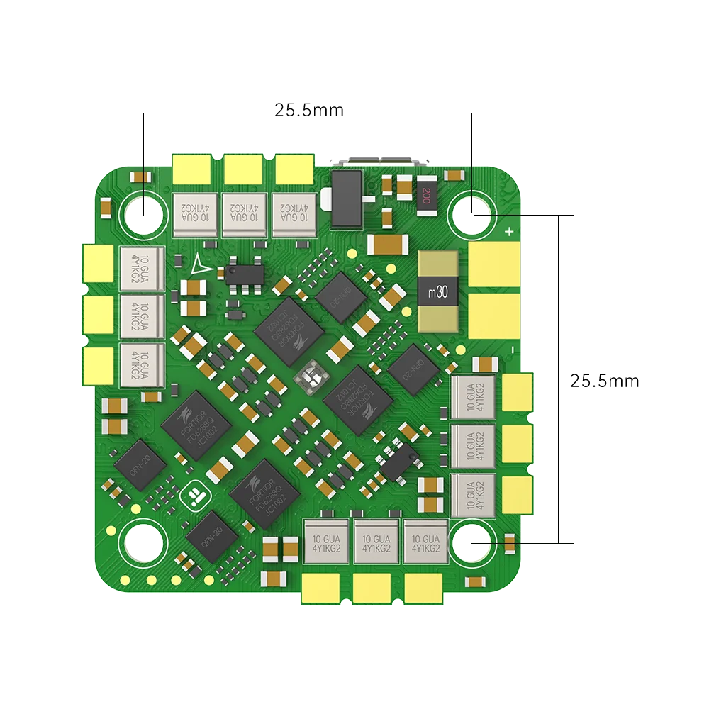 iFlight BLITZ Whoop F7 AIO Flight Controller 2-6S 55A ESC with 25.5*25.5mm Mounting pattern for FPV drone