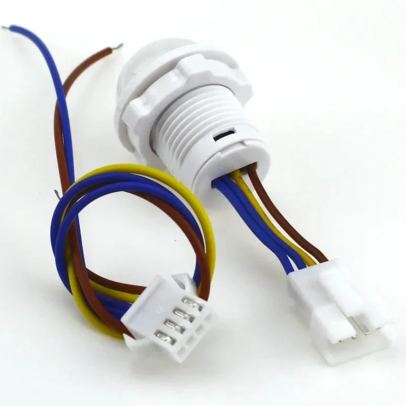 110/220v Mini LED Sensitive Night Light Home Indoor Outdoor Infrared Light Motion Sensor Detection Automatic Sensor Light Switch