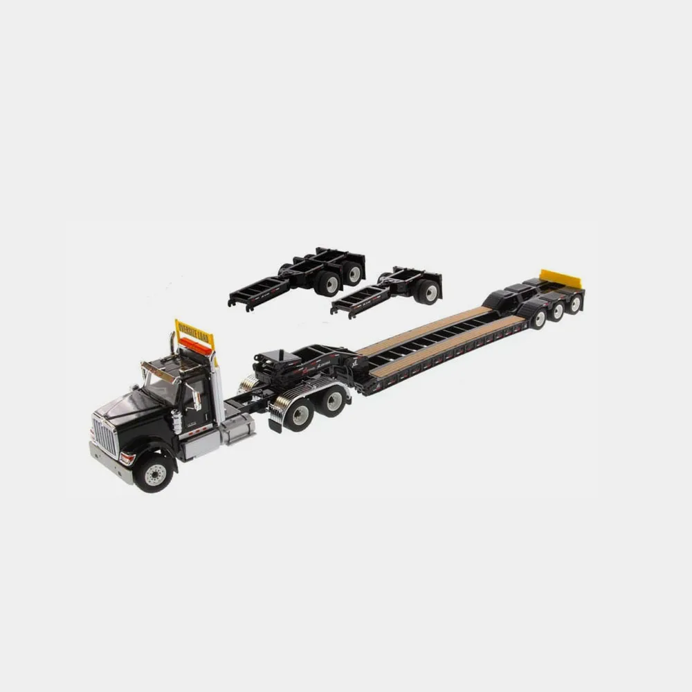 3 Color! Diecast Masters 1:50 HX520 Tandem Day Cab Tractor & XL 120 Lowboy Trailer Collectible Gift Static Display Model 71017