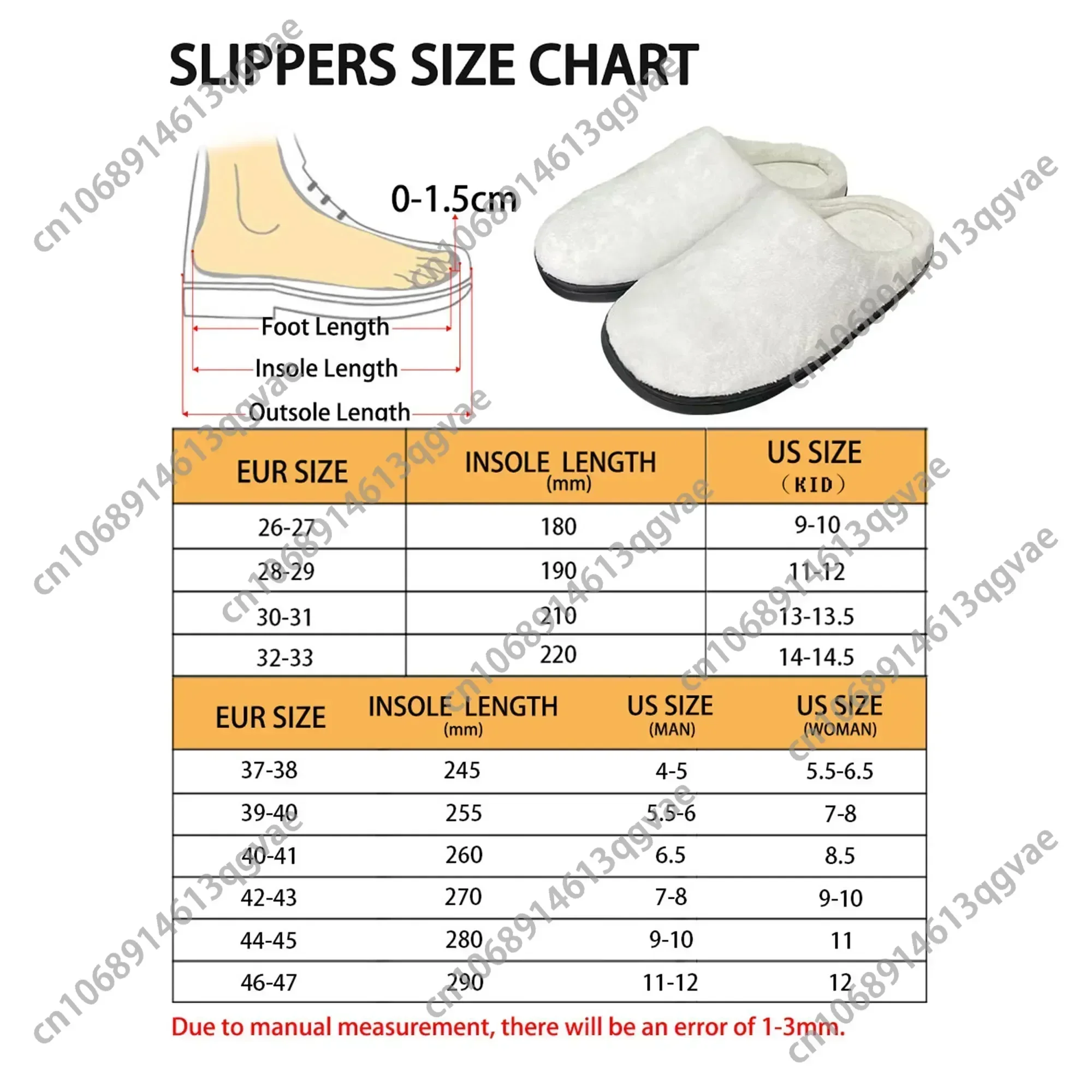 Puppy Christmas Star Lovely Home Cotton Slippers Mens Womens Teenager Plush Bedroom Casual Keep Warm Shoes Tailor Made Slipper