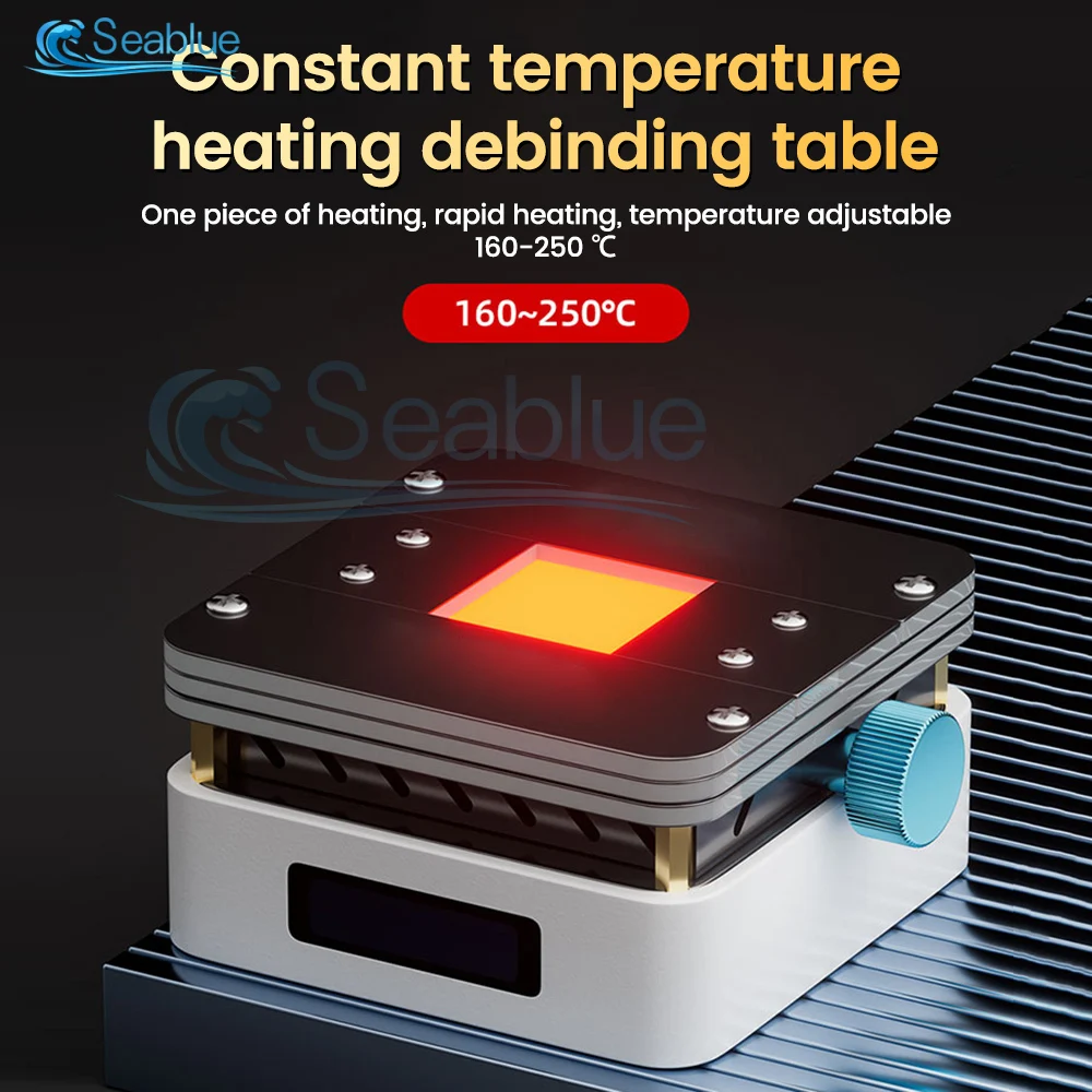 Maintenance And Glue Removal Table Constant Temperature Heating Table Easy Tin Removal for Phone IC CPU Heat Glue Removal Solder