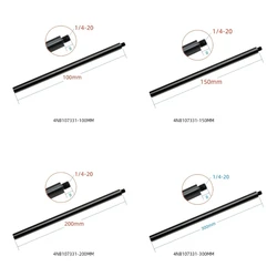 Universal Aluminum Extension Arm 1/4 Male Female Connectors for Tripod