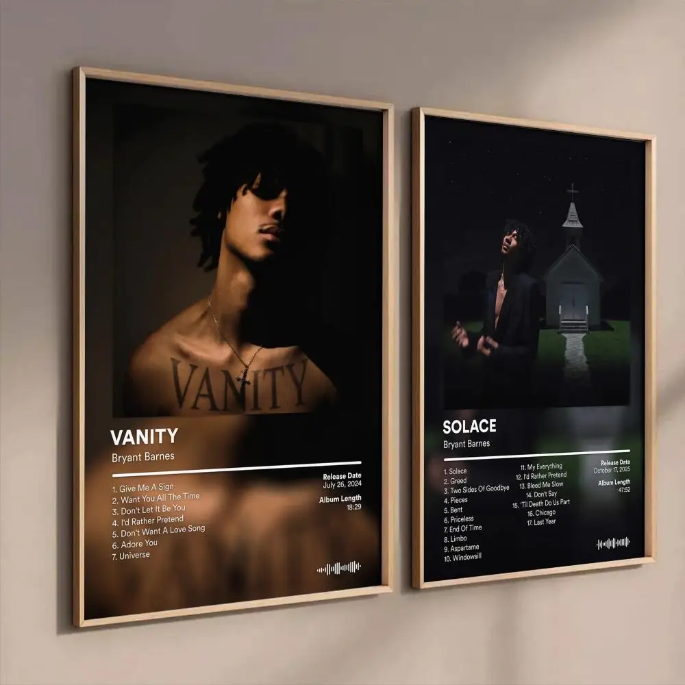 B-Bryant B-Barnes Album Poster Stickers Mural Painting Self-