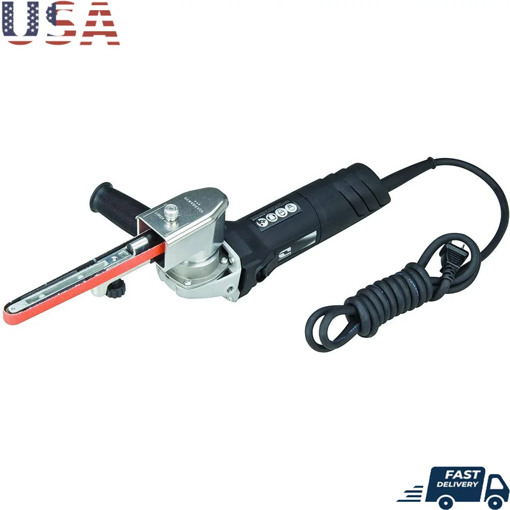 40610 Electric Dynafile II Abrasive Belt Tool 1.0 hp 10,500 RPM Electric Motor 120 V AC 7 Amp For 1/8"-3/4" 3-19 mm Wide x