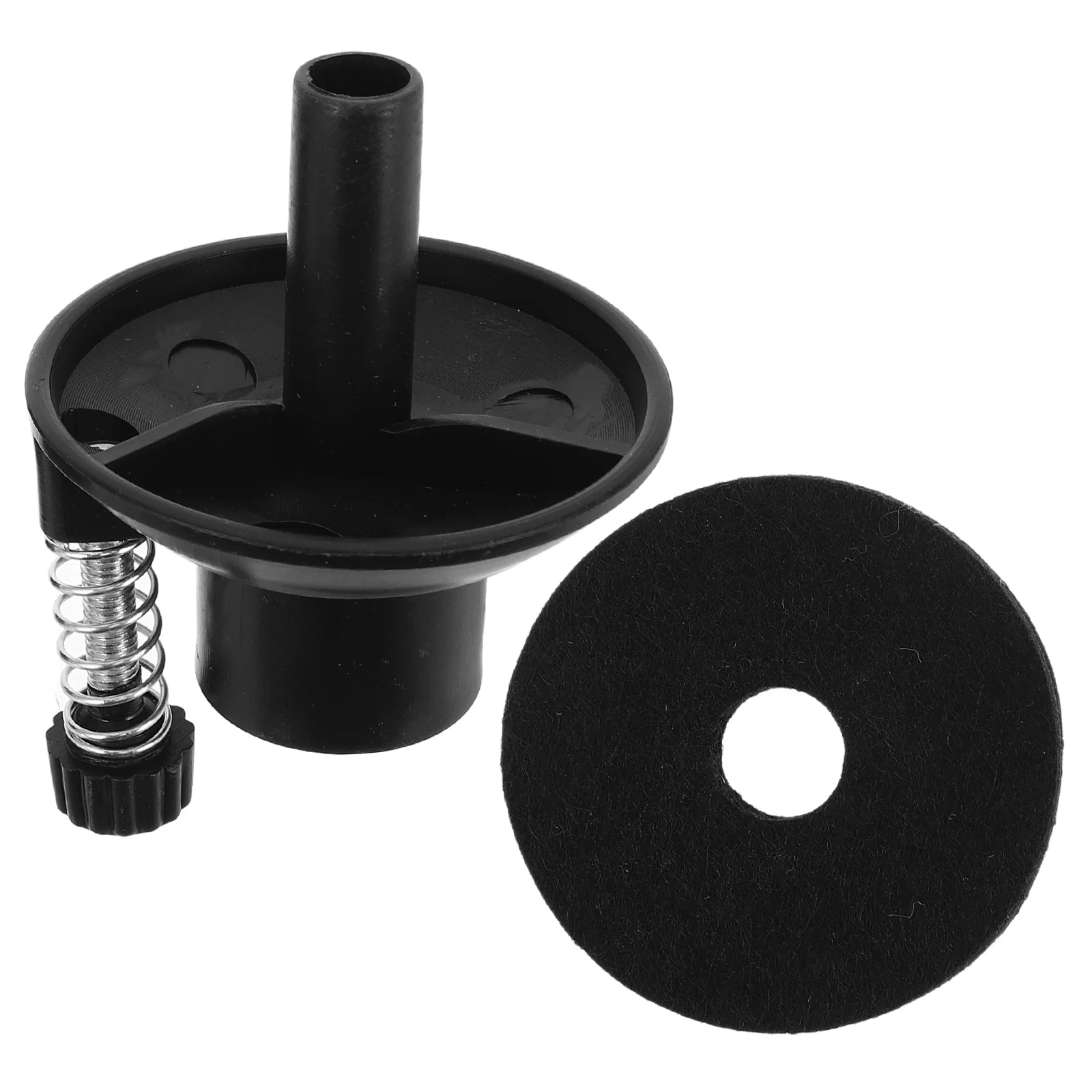 

1 set 1 Set Cymbal Stand Sleeves Plastic Support Bracket With Felt Pads For Jazz Drum Kit Stability Portable Durable Drum Set