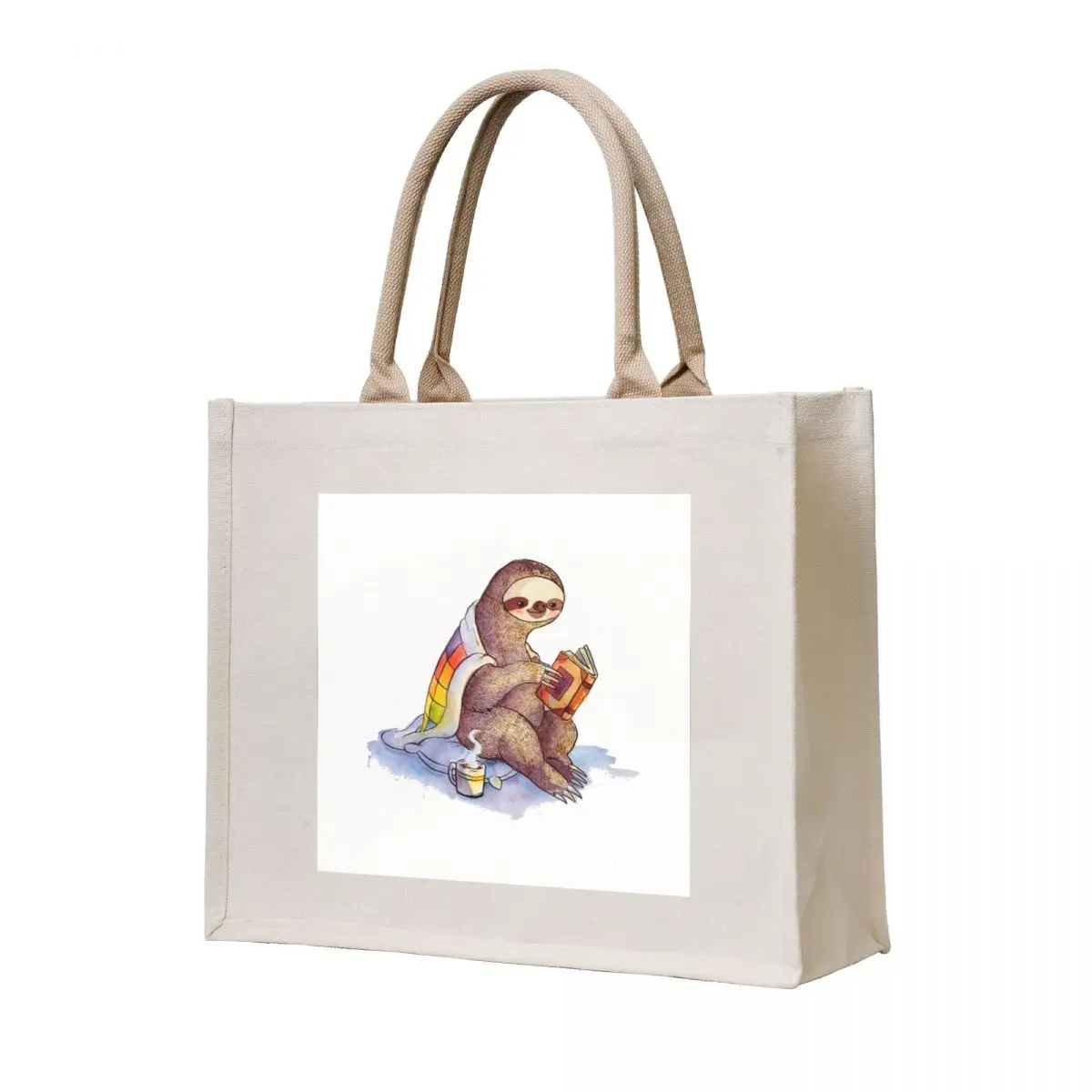 

Cozy Sloth Tote Bag hand bag ladies tote bag screen Canvas