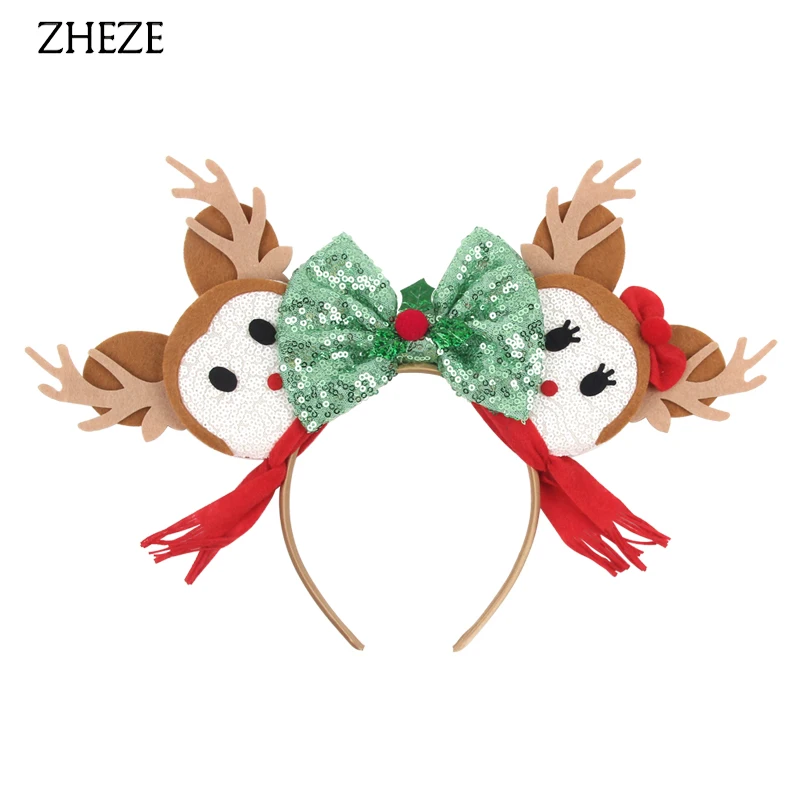 

Повязка на голову с ушками Микки-Мауса для девочек