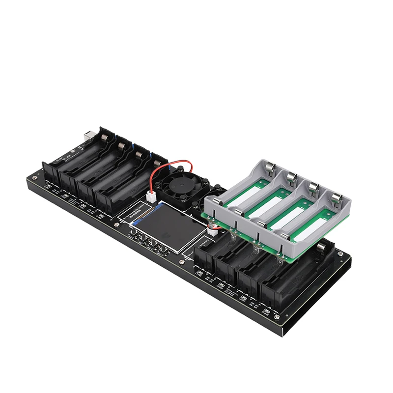 Curve Display 8-kanaals 18650 Batterijcapaciteit Interne Weerstandstester 2.4 Inch 5V Automatische Laad-En Ontlaadmodule