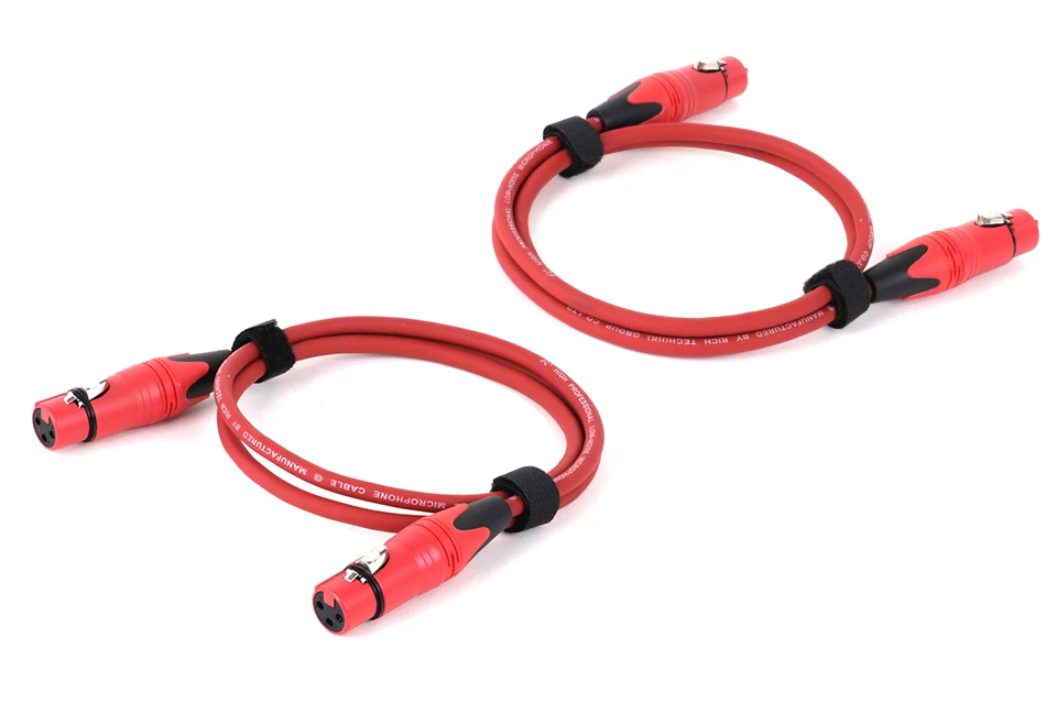 0,3–15 m, 1 x XLR-Buchse auf Buchse, 3-poliges XLR-Buchse auf Buchse, buntes Mikrofon, Mikrofonkabel für Audio- und Soundausrüstung – Detail 7