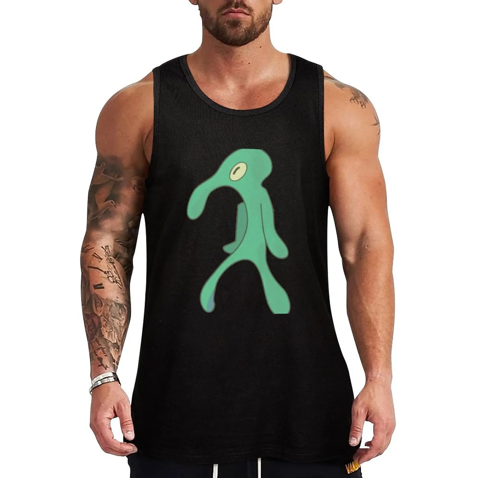 Transparent Bold and Brash Tank Top Man summer clothes gym clothing men