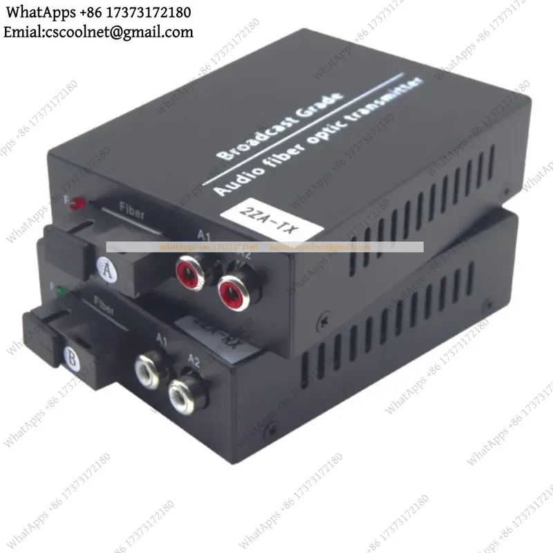 1pcs 2/4/8/16 Channel Digital Audio to Fiber Converter, Transmitter Receiver, Singlemode Simplex Optical Transmission, SC Port