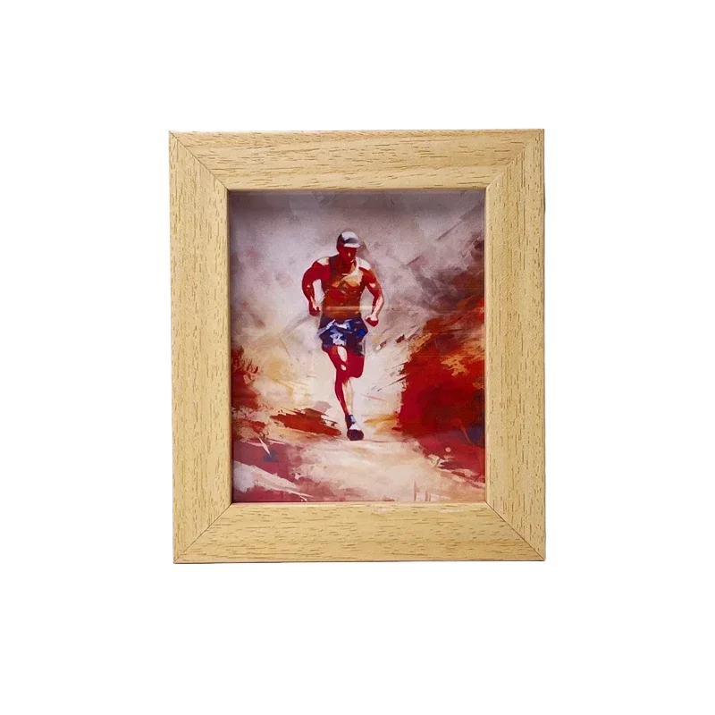 

Wooden Marathon Medal Display Frame, Solid Wood, Photo Frames, Picture Frame, DIY, Decor