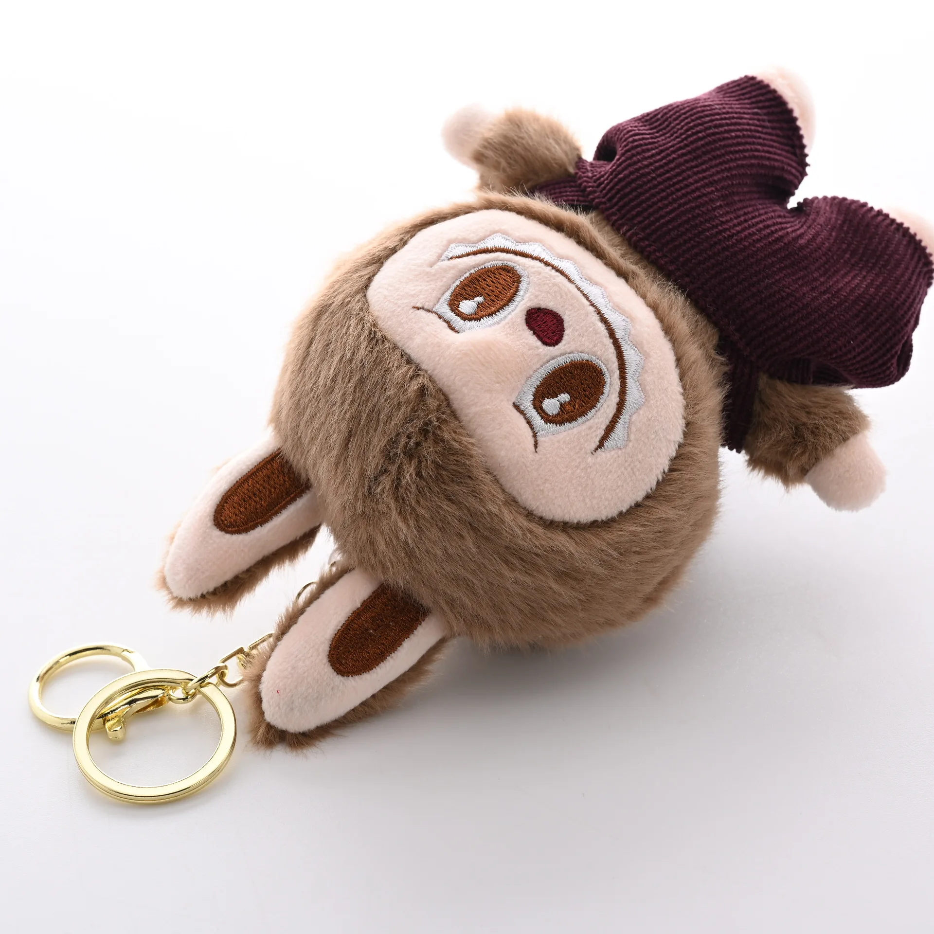 

New LABUBU Monster Plush Key Chain Bag Decoration Accessories Plush Doll Bag Pendant Decoration Keychain Women Girls Gifts