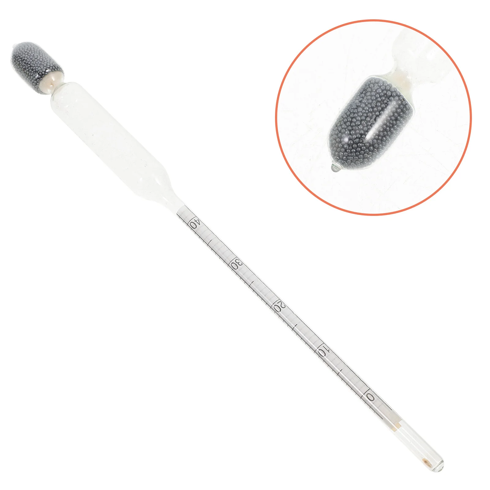 

Glass Alcohol Meter Hydrometer for Wine Making Supplies Beginner Brewing Liquor Testing Tool Accurate Specific Gravity