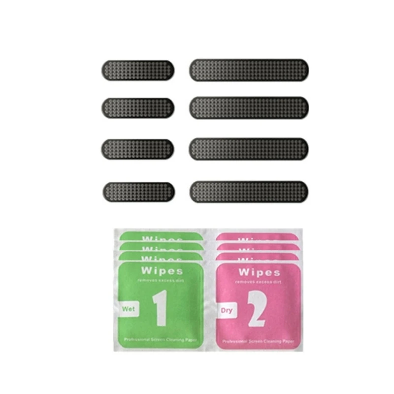 8Pcs Universal Metal Phone Speaker Anti Dust Mesh Sticker for iphone 13 12 11Pro 24BB