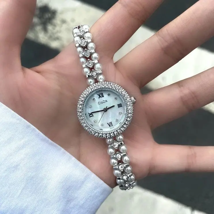 

CILOA New Women's 'Heart of the Ocean' Bracelet Watch Dainty & Exquisite, Quartz-Powered, Waterproof