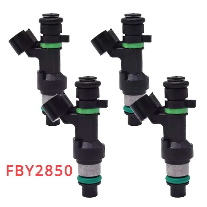 4pcs New Fuel Injector for Nissan 16600-EN200 FBY2850 67663 16600EN200 for Nissan Tiida Livina VERSA B16 1.8L/2.0L L4