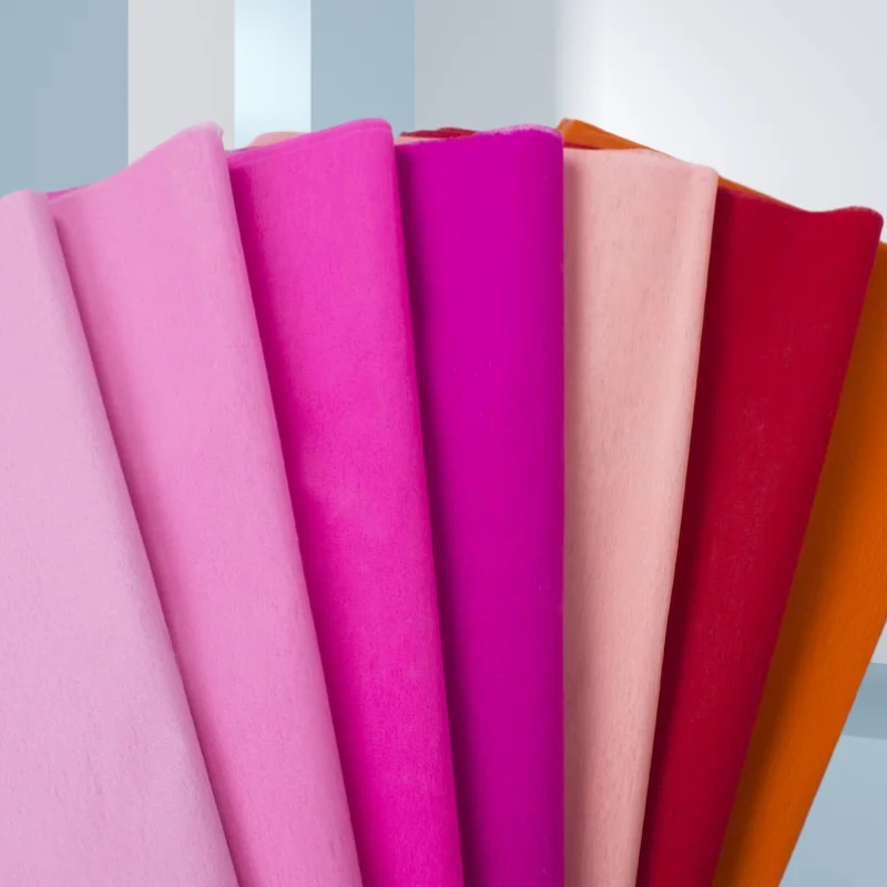 Fogli di carta di cotone multicolore 48x48 cm 28 fogli/confezione Stampa a inchiostro per artigianato fai da te Confezione regalo Scrapbooking Rifornimenti d'arte
