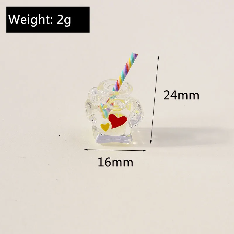 Leslie 5 stücke Harz Sommer Strand Schwimm ring Ohrring Charms DIY Ergebnisse Schlüssel bund Halskette Anhänger Schmuck Herstellung Zubehör – Detail 19