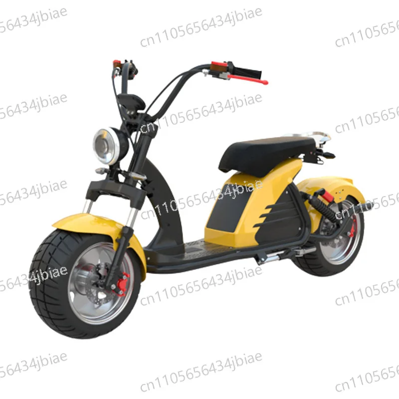 Electric scooter two-wheeled adult transportation battery car large tire wide tire cycling bike