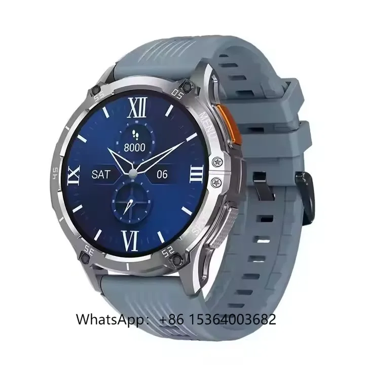 

1.43" AMOLED Sport Smart Watch X8 Smartwatch BT Call Wearable Devices Blood Oxygen Monitor