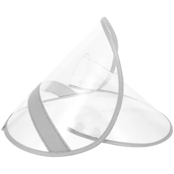 비옷 챙 액세서리 마스크 판초 캡 공급 모자, 보넷 방수, 방패 투명, 여성 얼굴 보호대 보호 